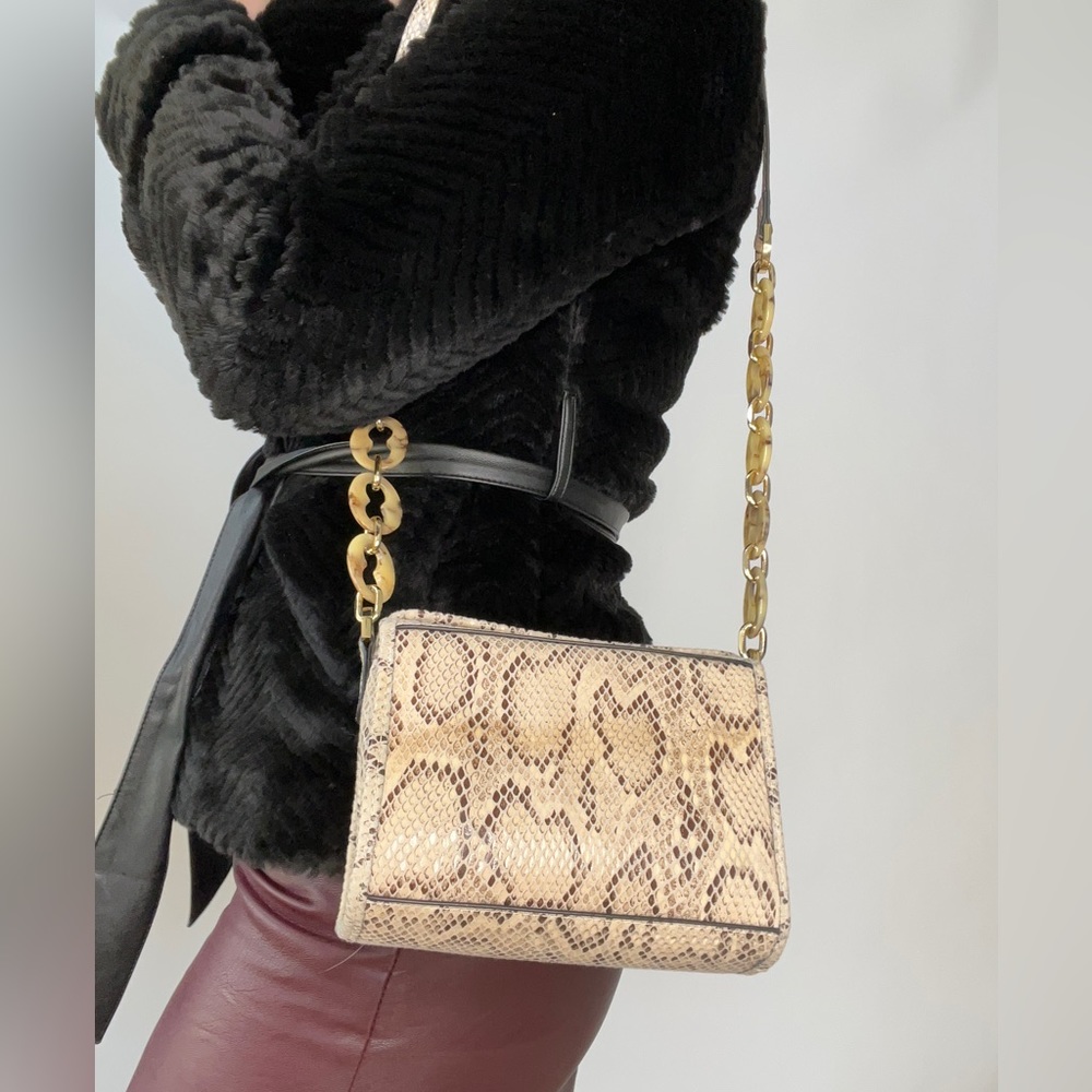 Snake skin print bag - TOPSHOP
